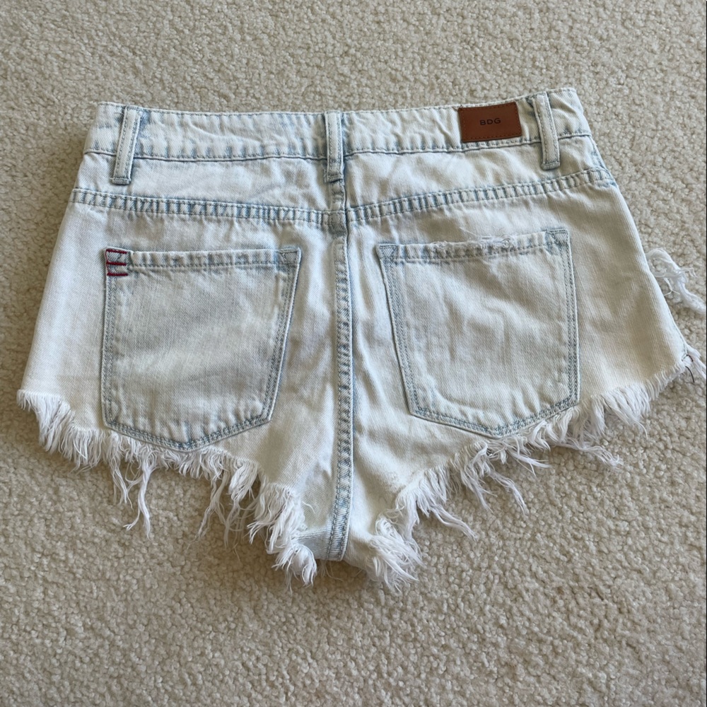 BDG Ripped Jean Shorts - Picture 2 of 2